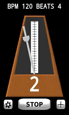 Metronome android App screenshot 2